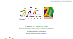 Desktop Screenshot of neb.com.ve