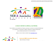 Tablet Screenshot of neb.com.ve